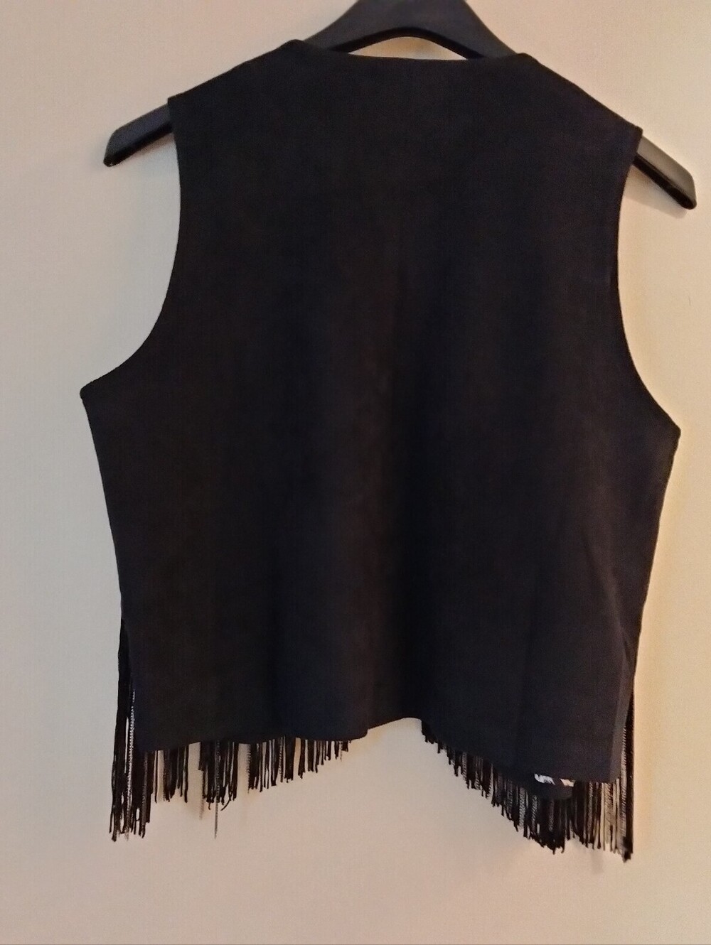 Tasha Polizzi Fringe Vest, M - Picture 2 of 12